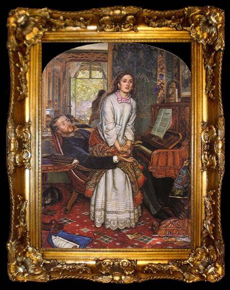 framed  William Holman Hunt Unknown work, ta009-2